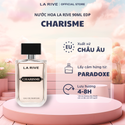 Nước Hoa Nữ La Rive Charisme EDP 90ml – Hương Thơm Hoa Cỏ Quyến Rũ, Thanh Lịch & Cuốn Hút Dài Lâu