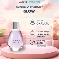 Nước Hoa Nữ La Rive Glow EDP 90ml – Hương Thơm Tươi Sáng, Nữ Tính & Lưu Hương Dịu Nhẹ
