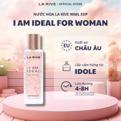 Nước Hoa Nữ La Rive I Am Ideal For Woman EDP 90ml – Hương Thơm Ngọt Ngào, Tinh Tế & Cuốn Hút Dài Lâu