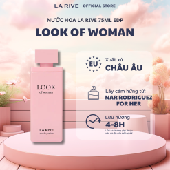 Nước Hoa Nữ La Rive Look Of Woman EDP 75ml – Hương Thơm Ngọt Ấm, Quyến Rũ & Cuốn Hút Dài Lâu