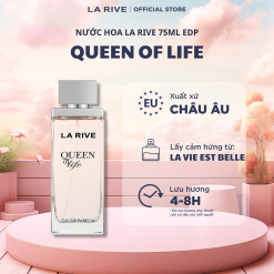 Nước Hoa Nữ La Rive Queen Of Life EDP 75ml – Hương Thơm Ngọt Ngào, Sang Trọng & Cuốn Hút Dài Lâu